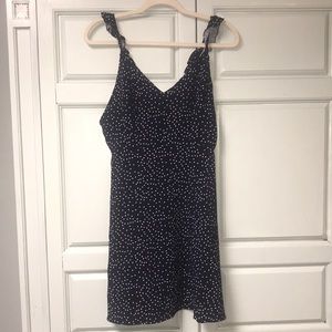 Dark blue/white dress